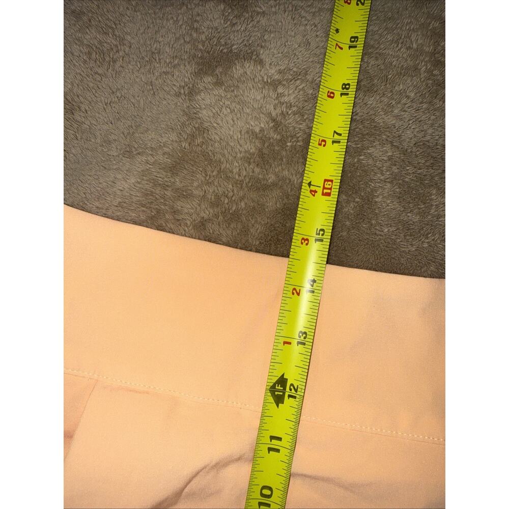CALIA Golf Skort Womens 8 Orange Stretch Performance Pleated Side Zip UPF 50+ - Picture 4 of 6